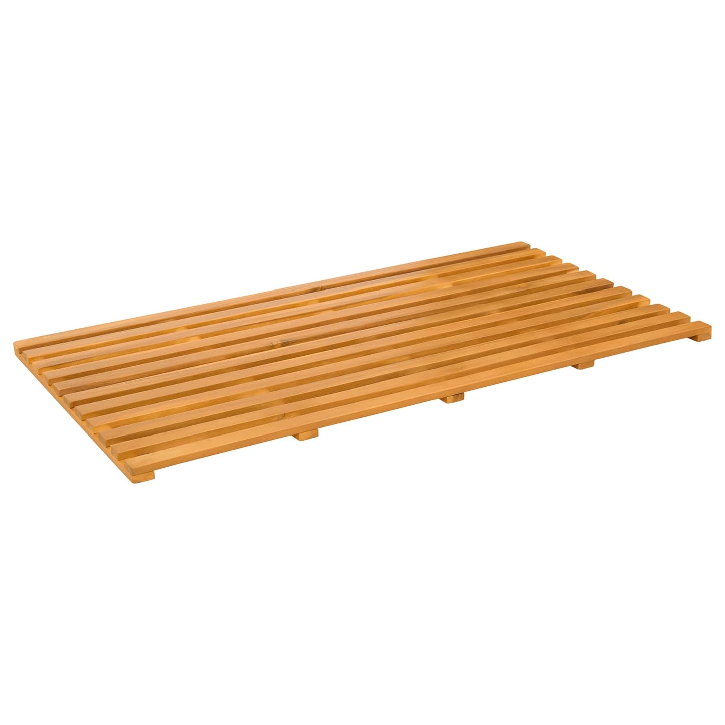 Badematte Ensfarget Brun 100 x 53 x 2,5 cm tre