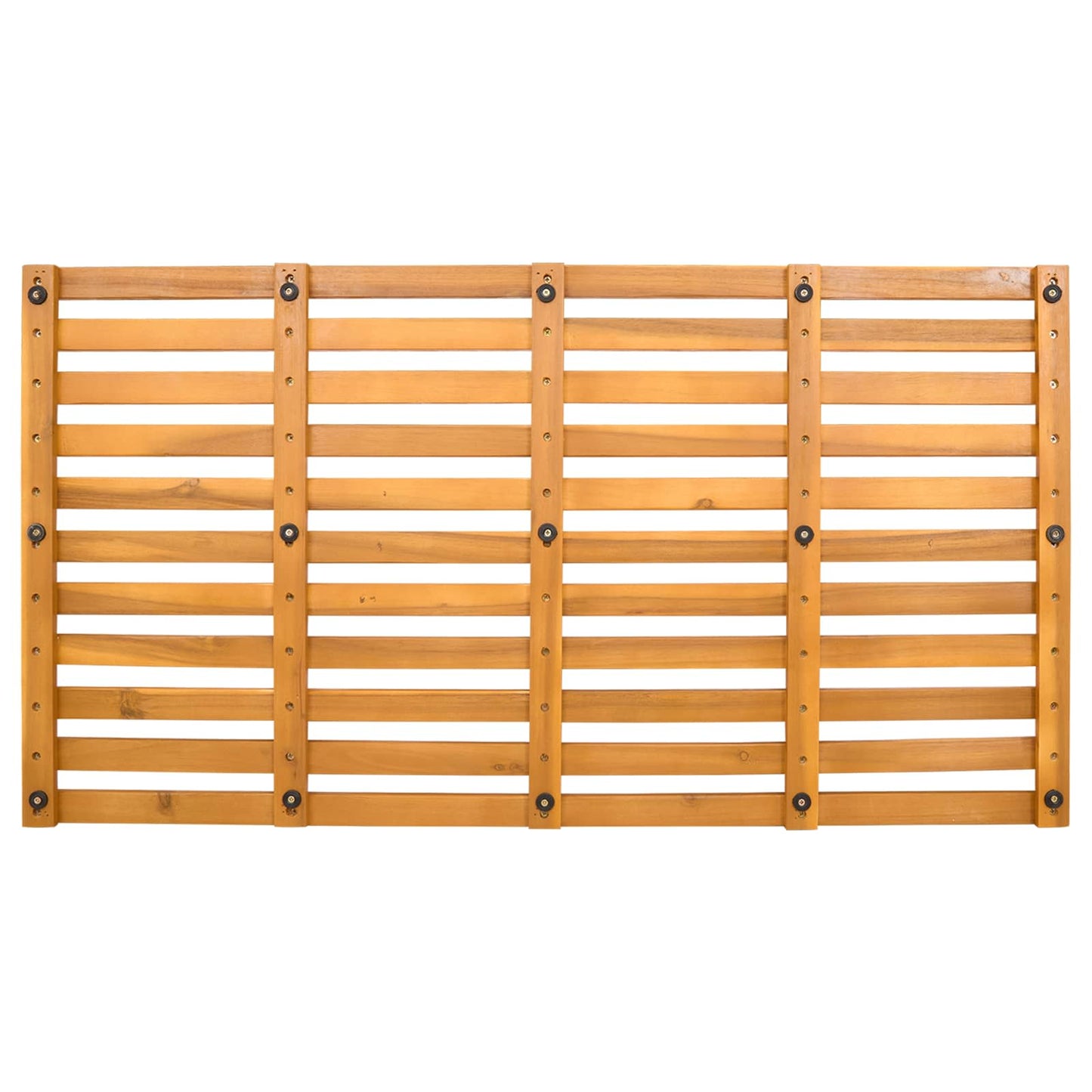 Badematte Ensfarget Brun 100 x 53 x 2,5 cm tre