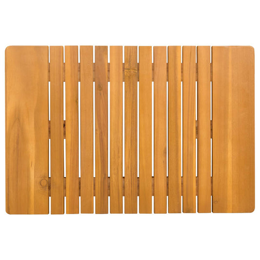 Badematte Ensfarget Brun 59 x 40 cm tre