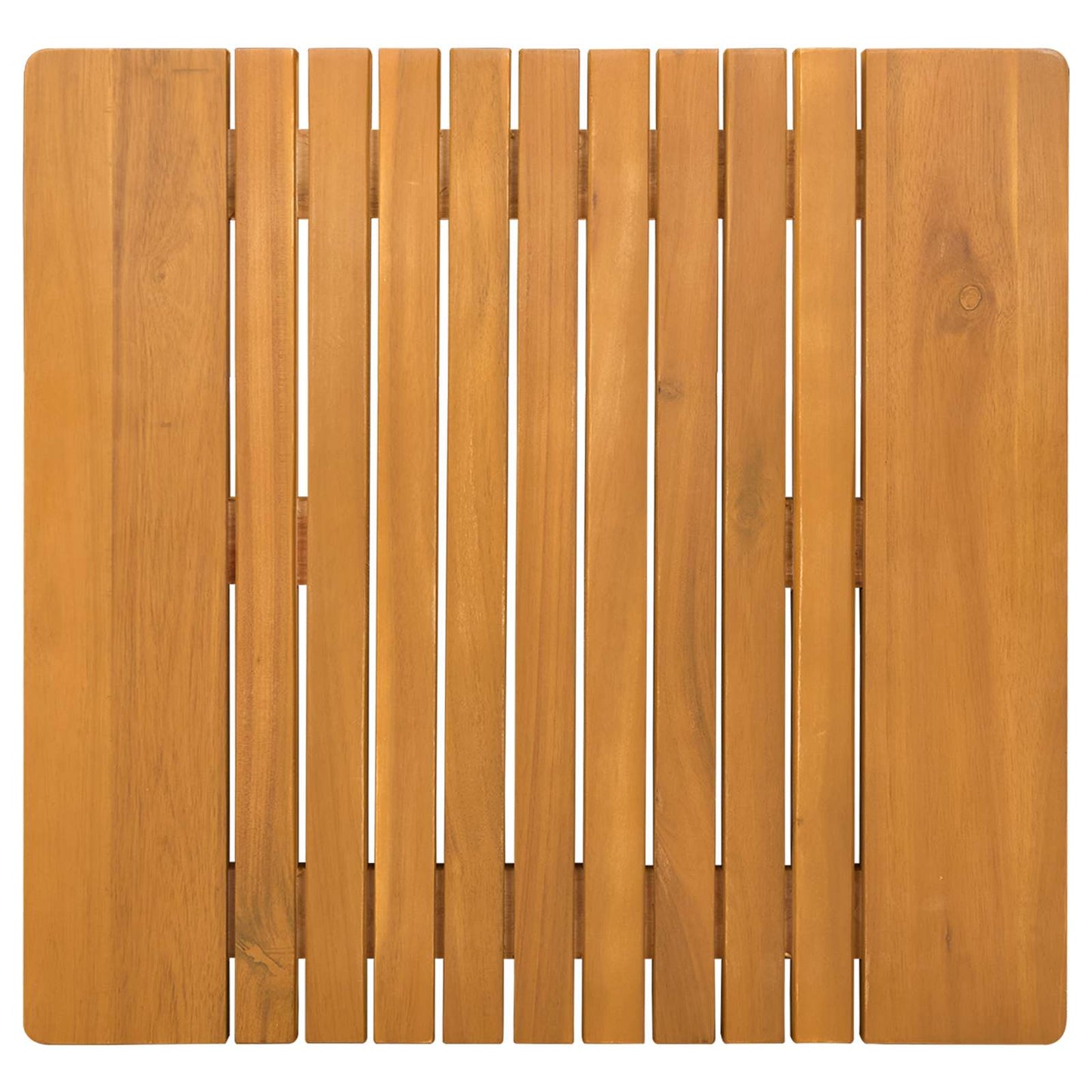 Badematte Ensfarget Brun 52 x 50 cm tre