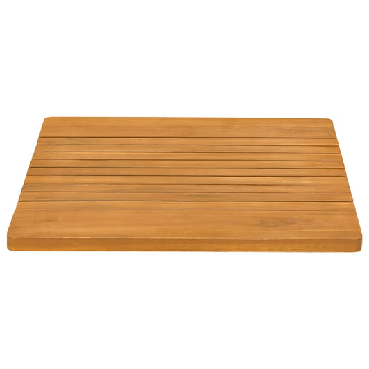 Badematte Ensfarget Brun 52 x 50 cm tre