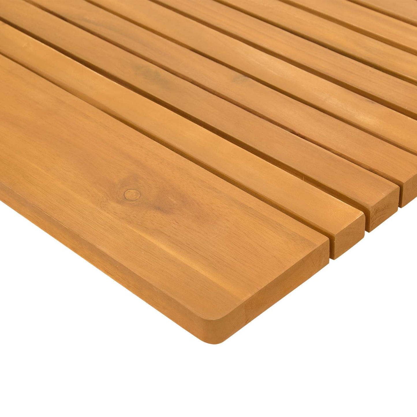 Badematte Ensfarget Brun 100 x 55 cm tre