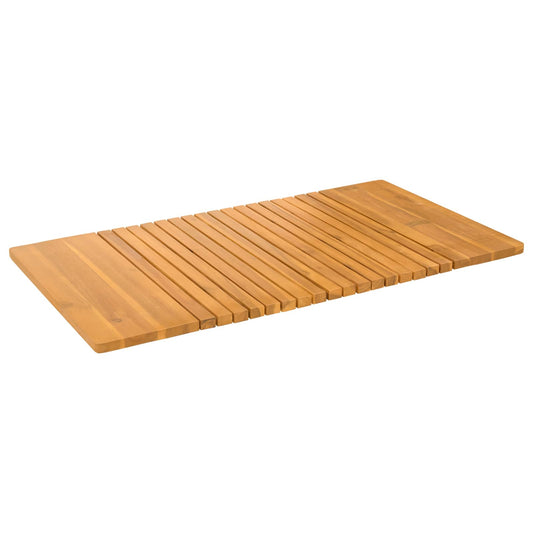 Badematte Ensfarget Brun 100 x 55 cm tre