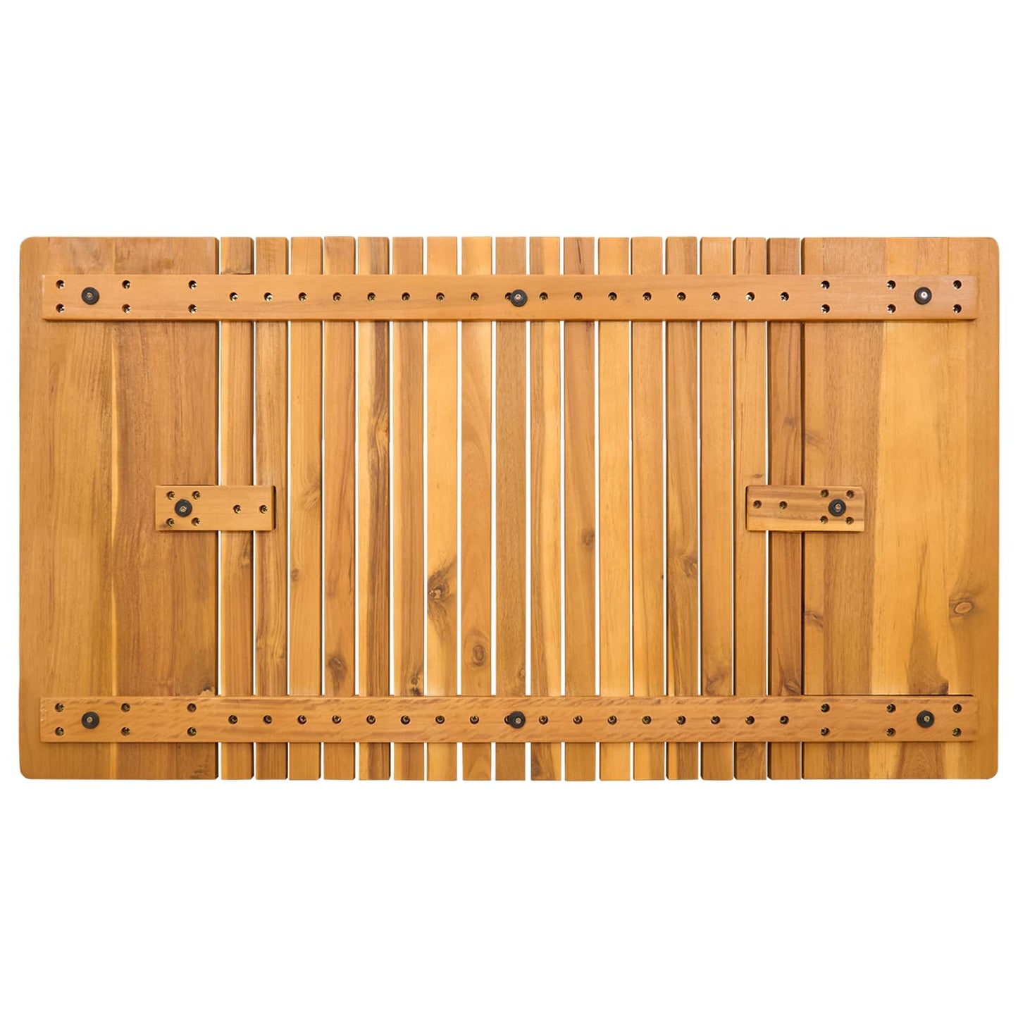 Badematte Ensfarget Brun 100 x 55 cm tre