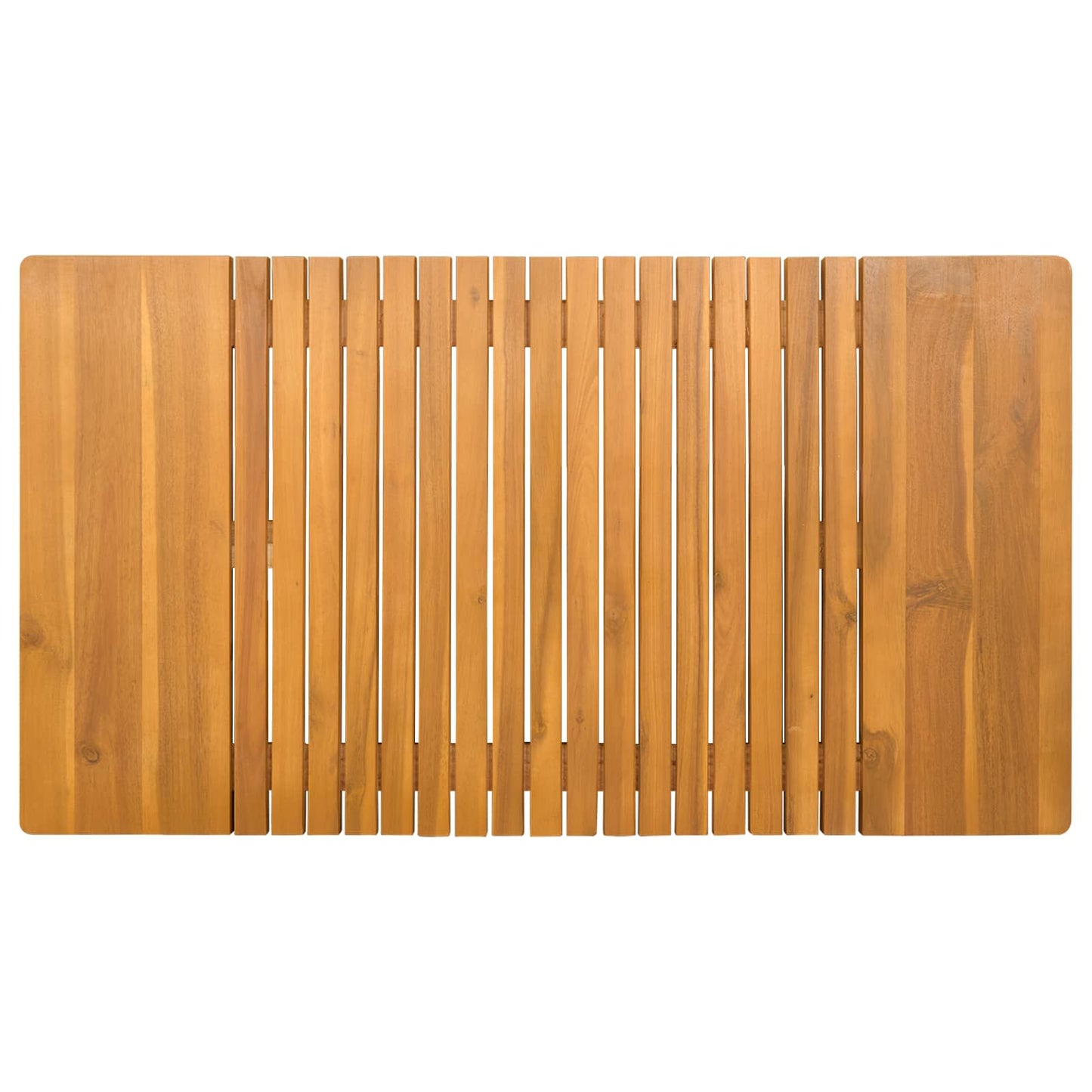 Badematte Ensfarget Brun 100 x 55 cm tre