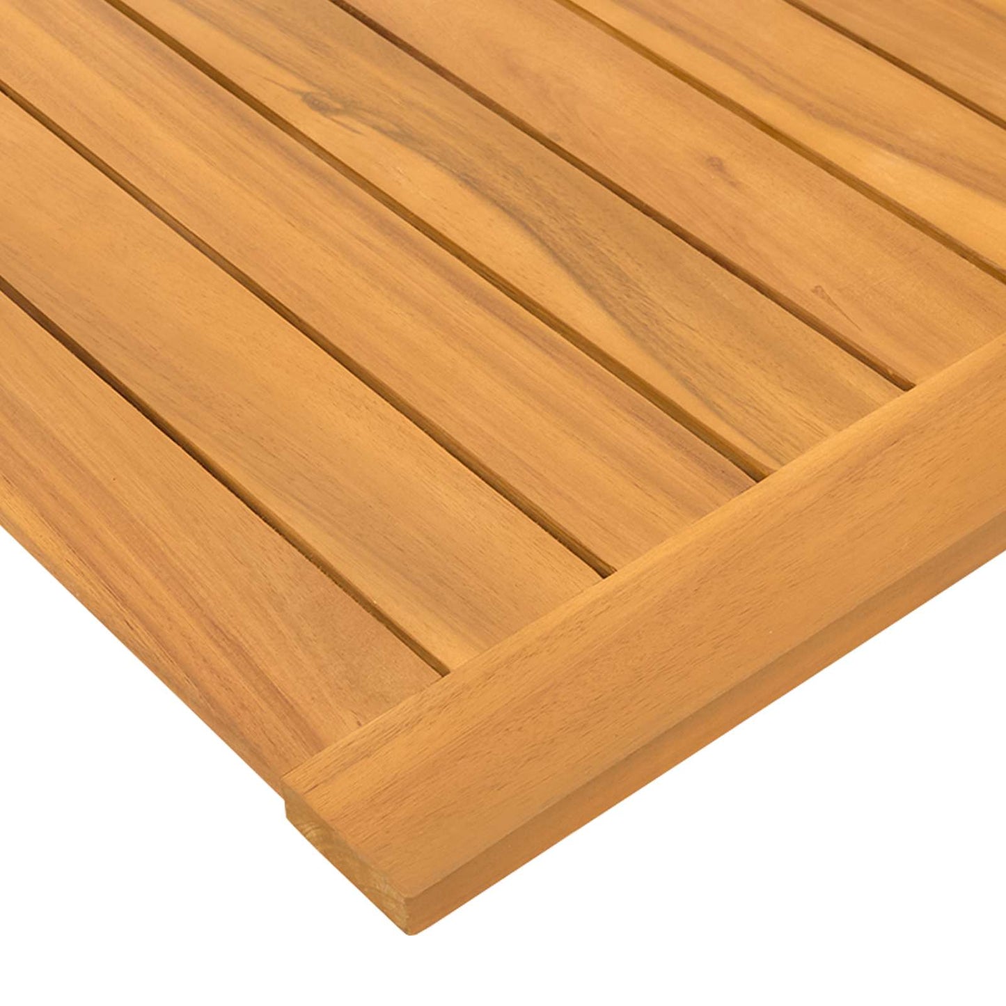 Badematte Ensfarget Brun 60 x 40 cm tre