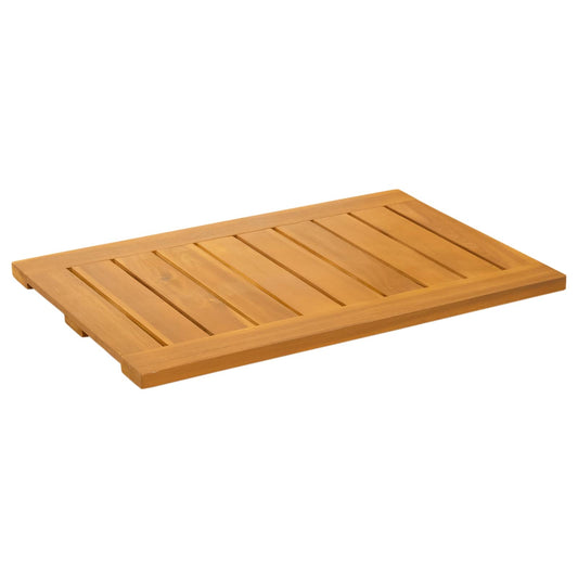 Badematte Ensfarget Brun 60 x 40 cm tre
