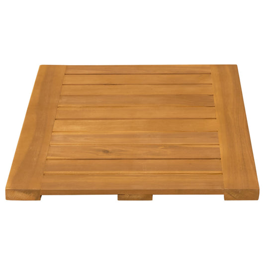 Badematte Ensfarget Brun 60 x 40 cm tre