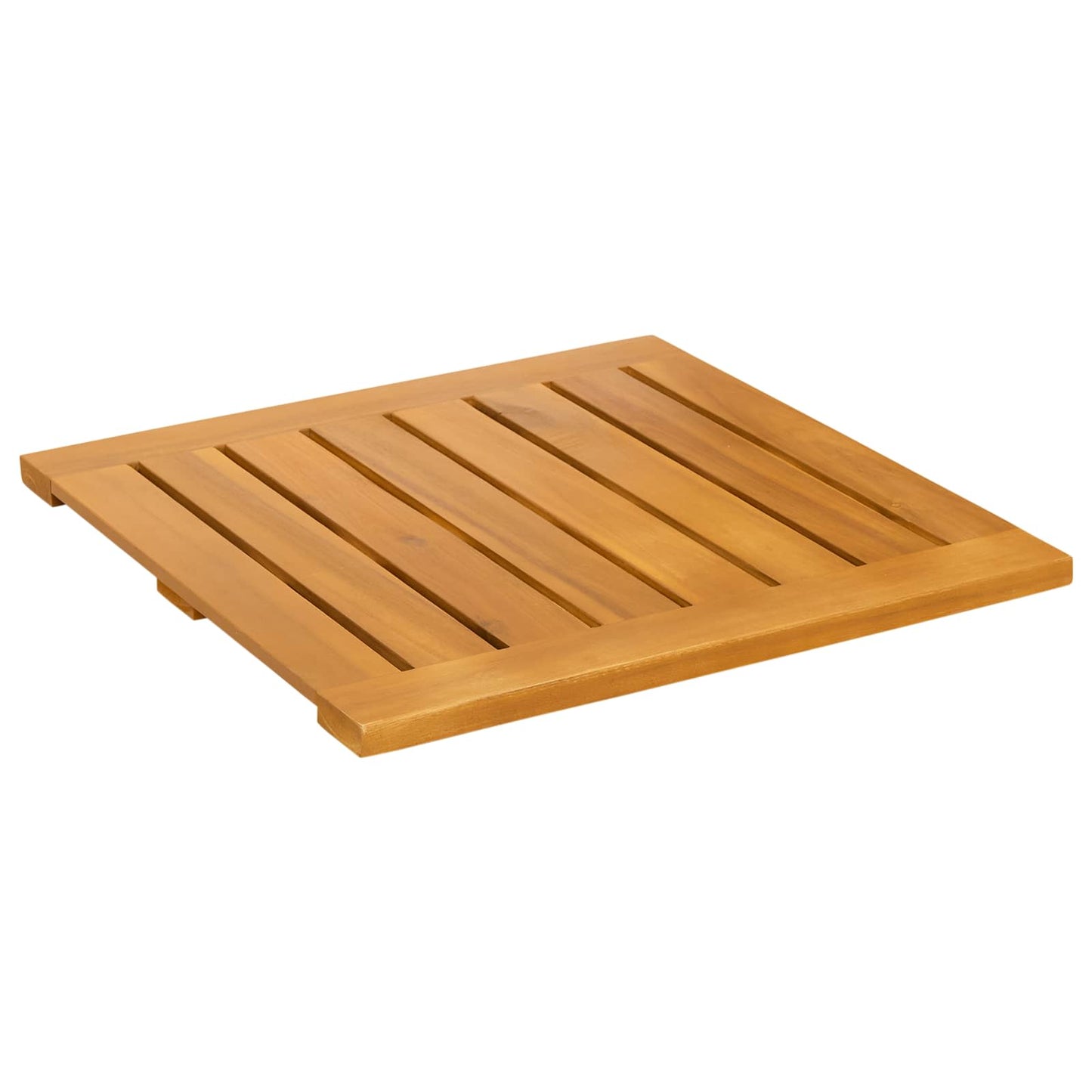Badematte Ensfarget Brun 50 x 50 cm tre