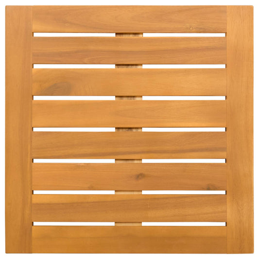 Badematte Ensfarget Brun 50 x 50 cm tre