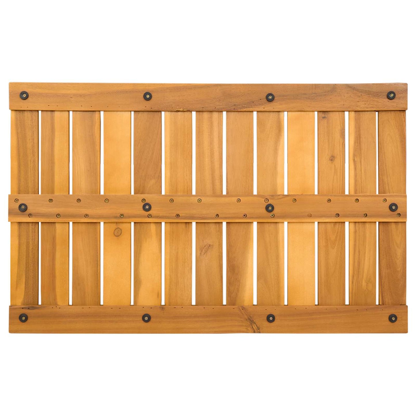Badematte Ensfarget Brun 80 x 50 cm tre