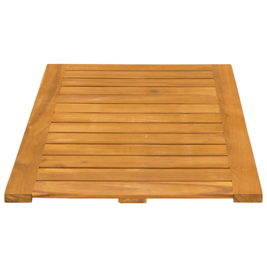Badematte Ensfarget Brun 80 x 50 cm tre