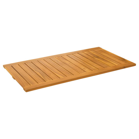 Badematte Ensfarget Brun 100 x 55 cm tre