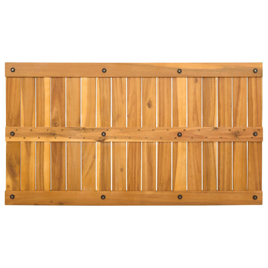Badematte Ensfarget Brun 100 x 55 cm tre