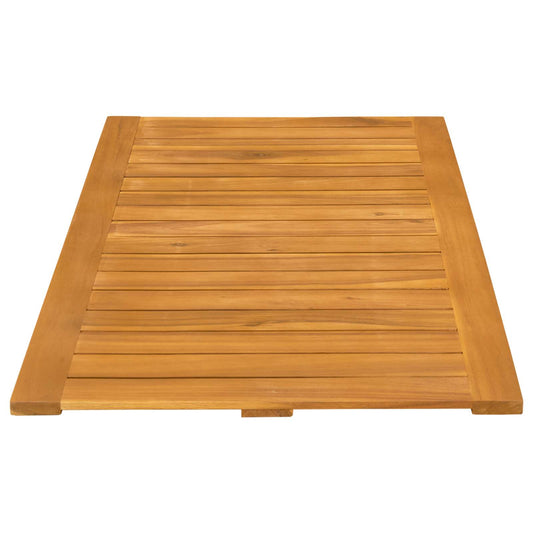 Badematte Ensfarget Brun 100 x 55 cm tre