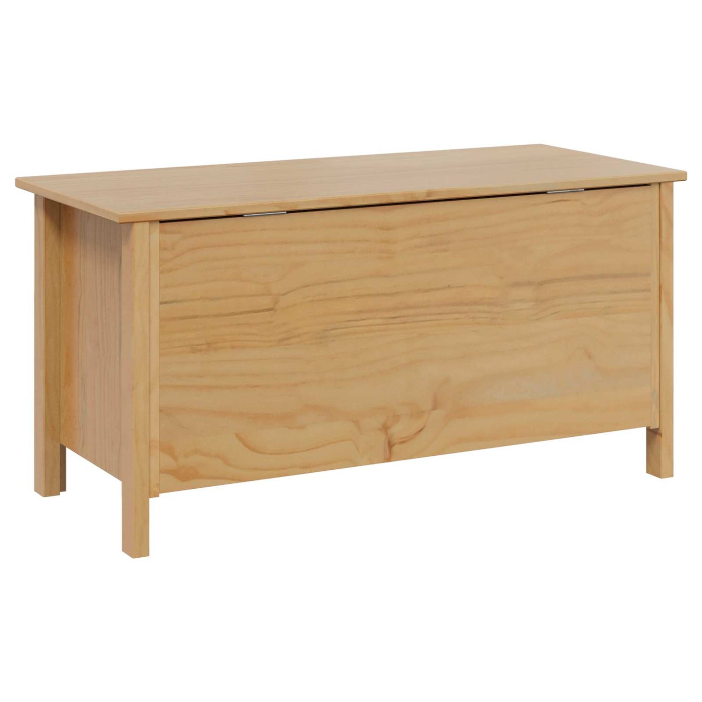 Lagringsboks HILL Honning brun 90 x 40 x 45 cm Massiv furu