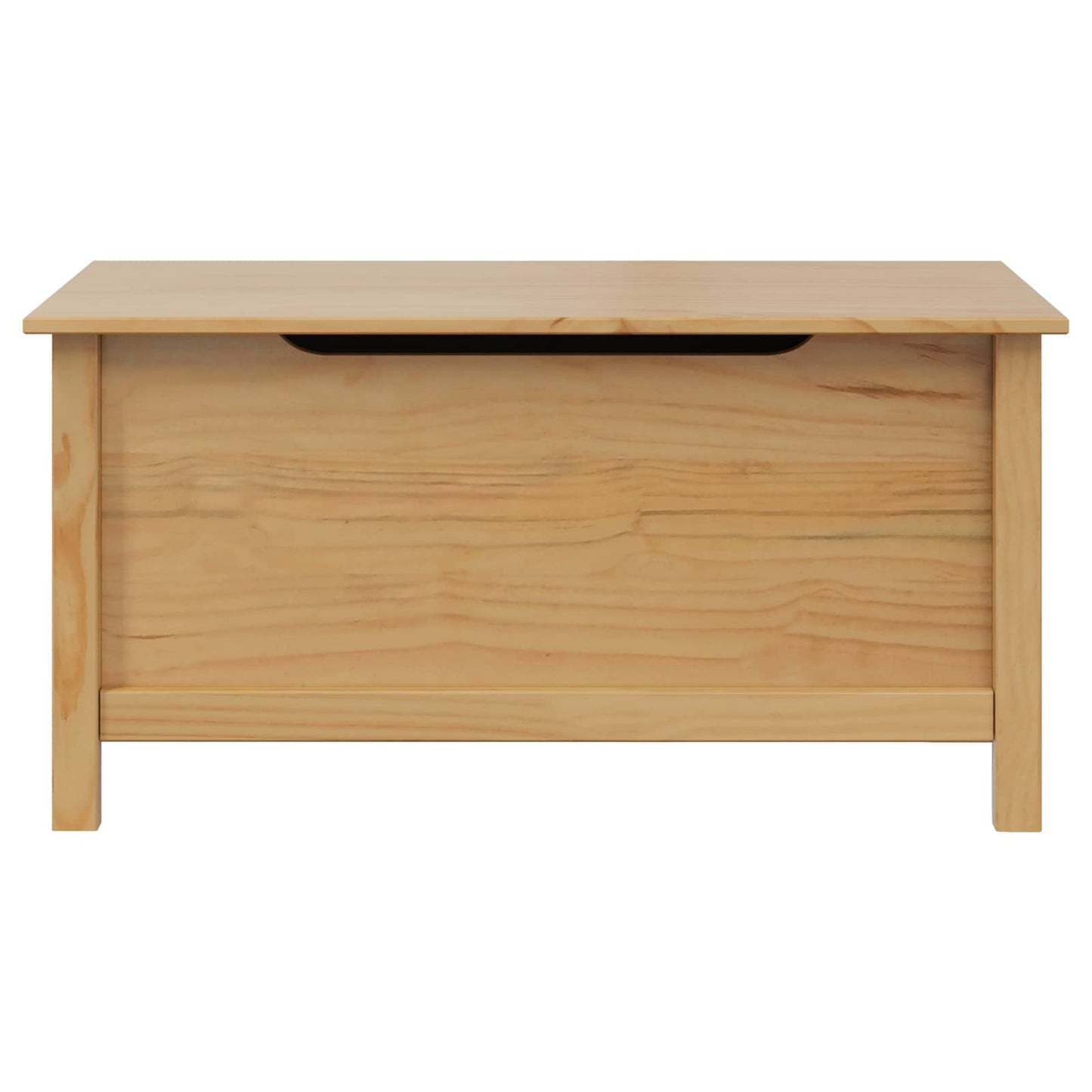 Lagringsboks HILL Honning brun 90 x 40 x 45 cm Massiv furu
