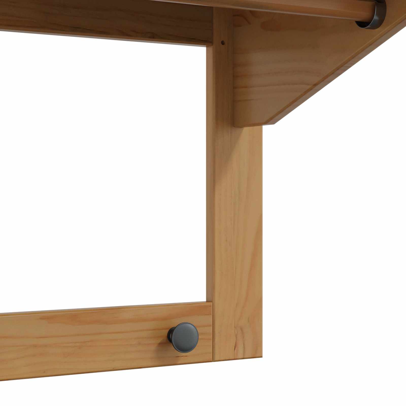 Kleshenger Honning brun 90 x 35 x 41.5 cm Massiv furu vidaXL