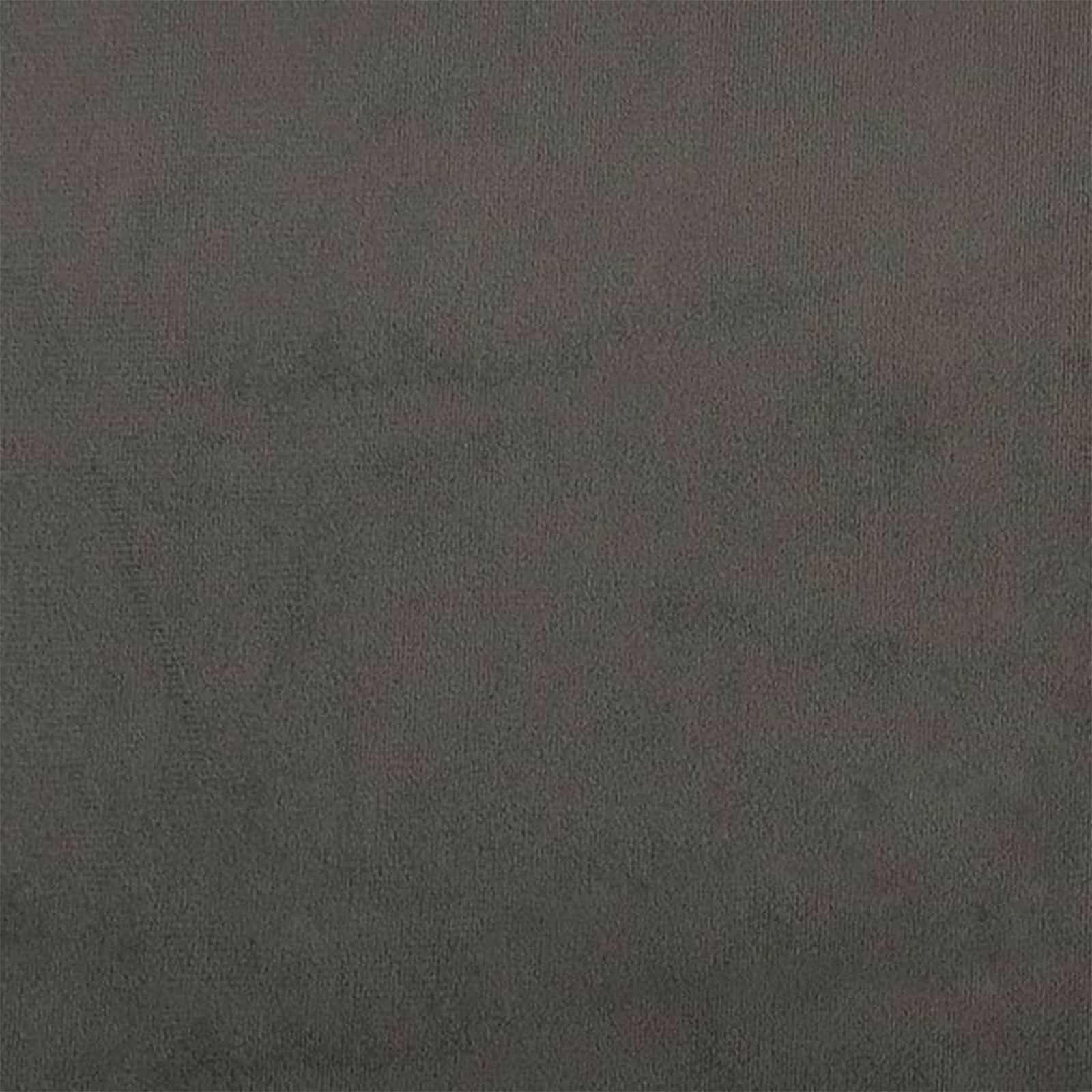 Spisestuestol 2 pcs Mørkegrå 55 x 59,5 x 77 cm Fløyel vidaXL
