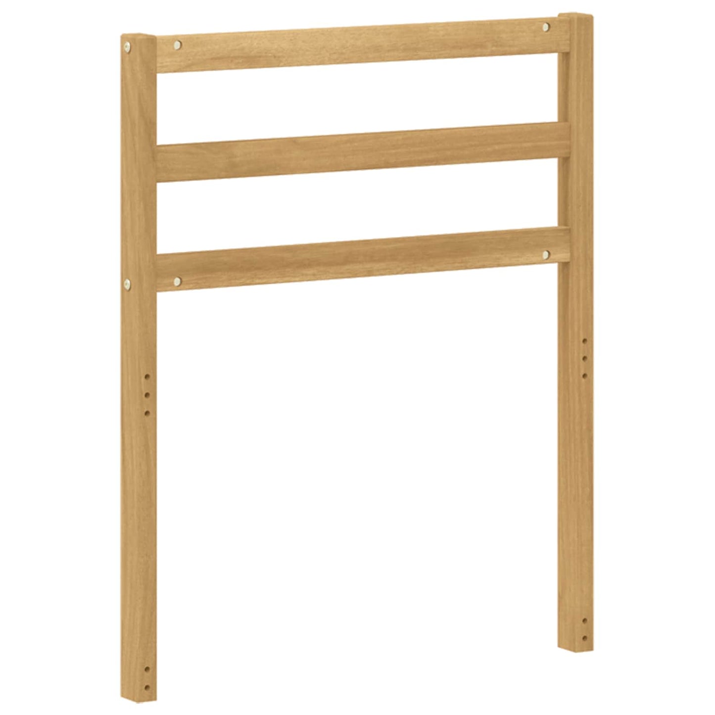 Armlen modulen 2 pcs Hvit 59 x 4 x 73 cm Solid akasietre