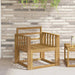 Armlene Modul 2 pcs Hvit 60 x 6 x 61 cm Solid akasietre