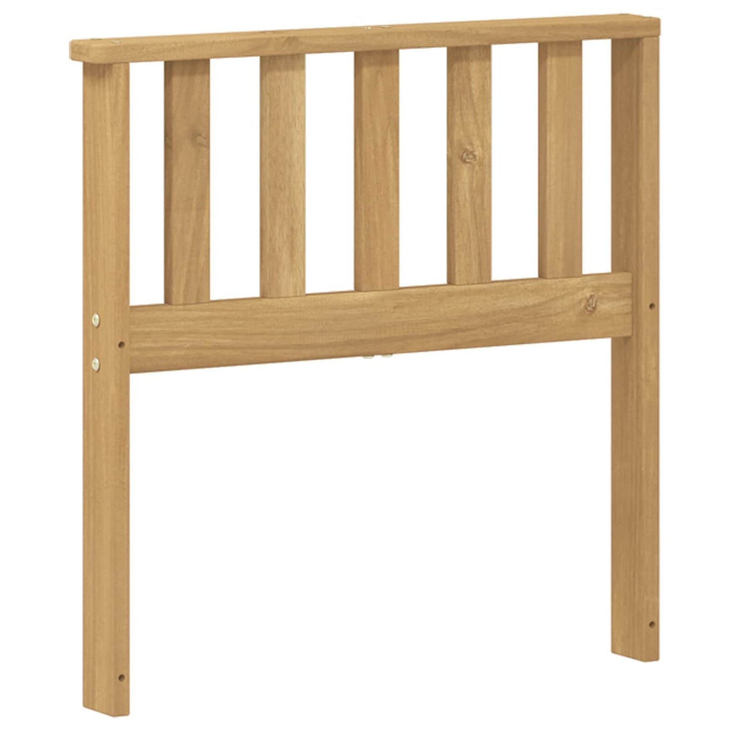 Armlene Modul 2 pcs Hvit 60 x 6 x 61 cm Solid akasietre