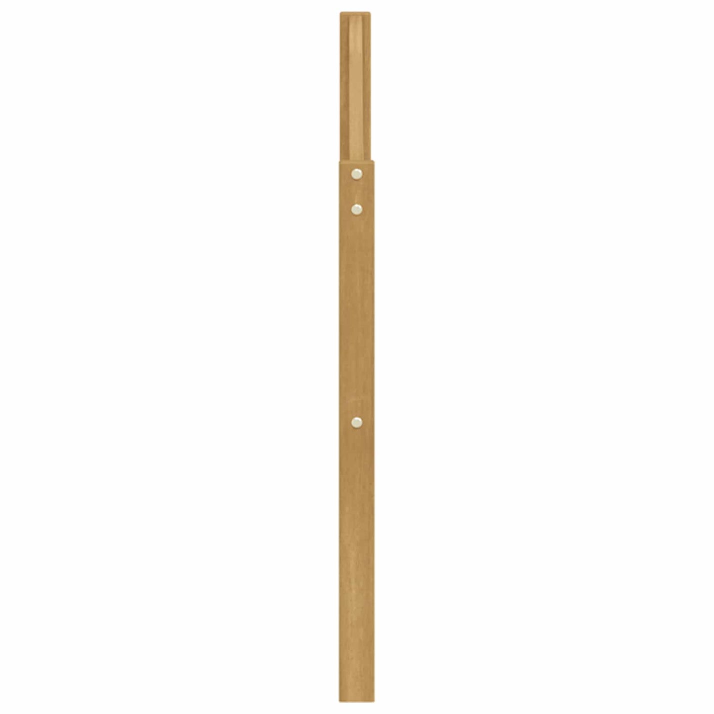 Armlen modulen 2 pcs Hvit 59 x 4 x 73 cm Solid akasietre