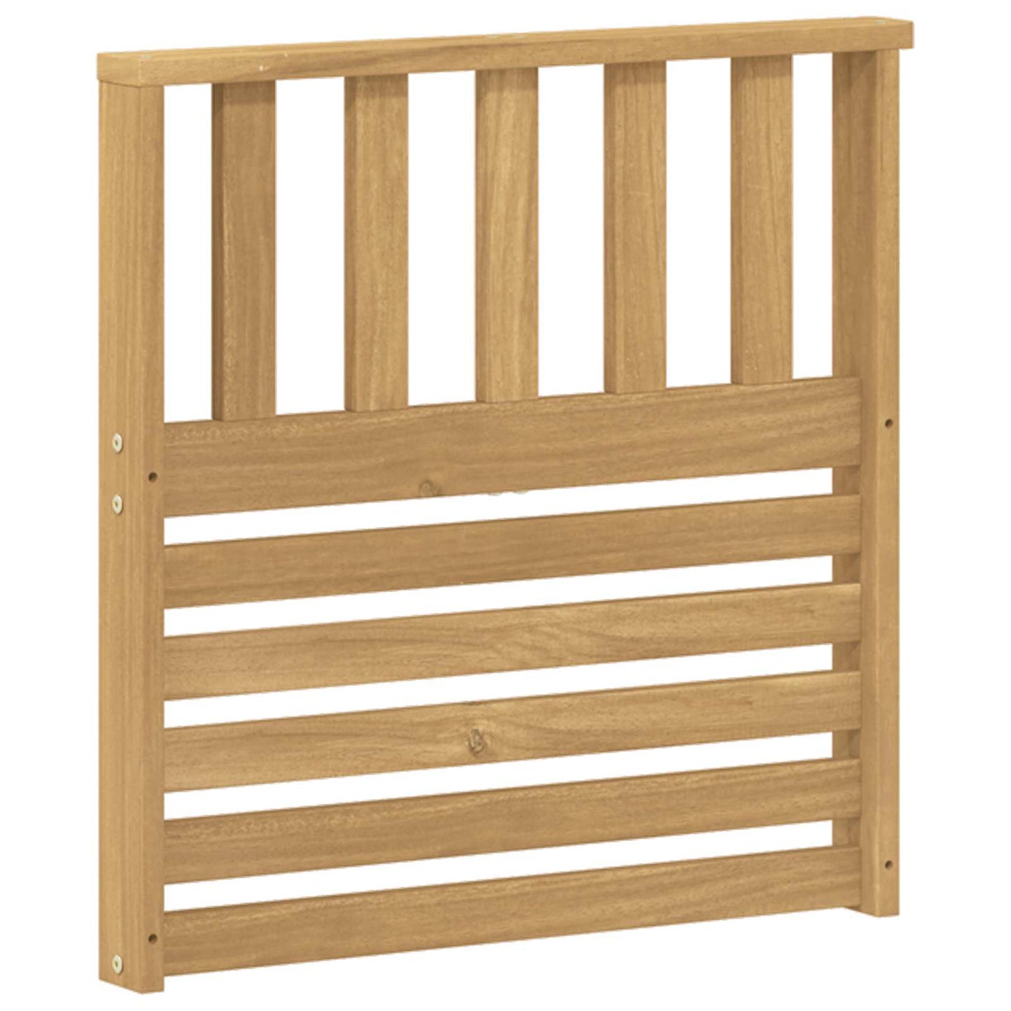 Armlene Modul 2 pcs Hvit 60 x 6 x 61 cm Solid akasietre
