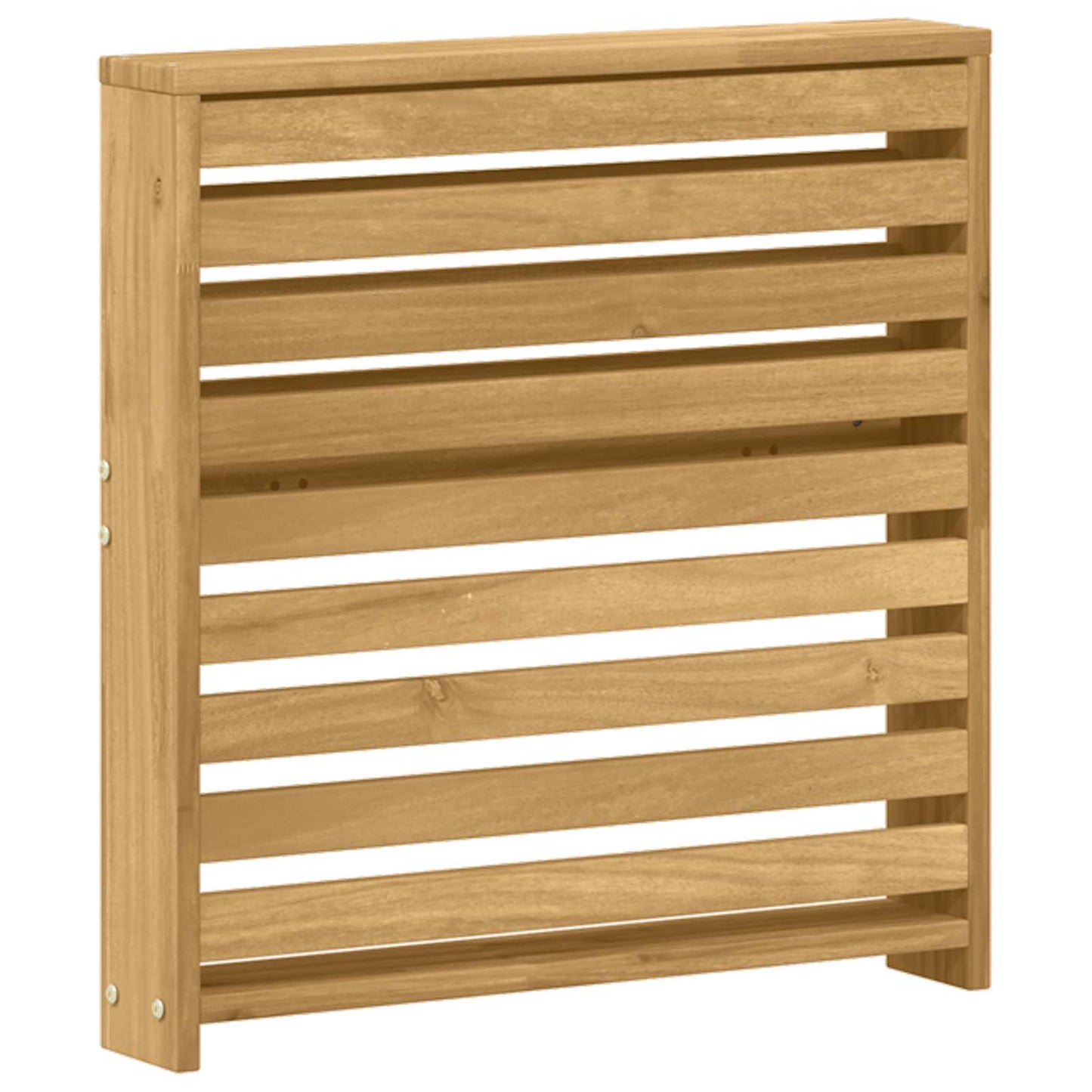 Armlene Modul 2 pcs Hvit 58,5 x 10 x 61 cm Solid akasietre