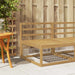 Ryggstøtte modul Hvit 79 x 4 x 73 cm Solid akasietre