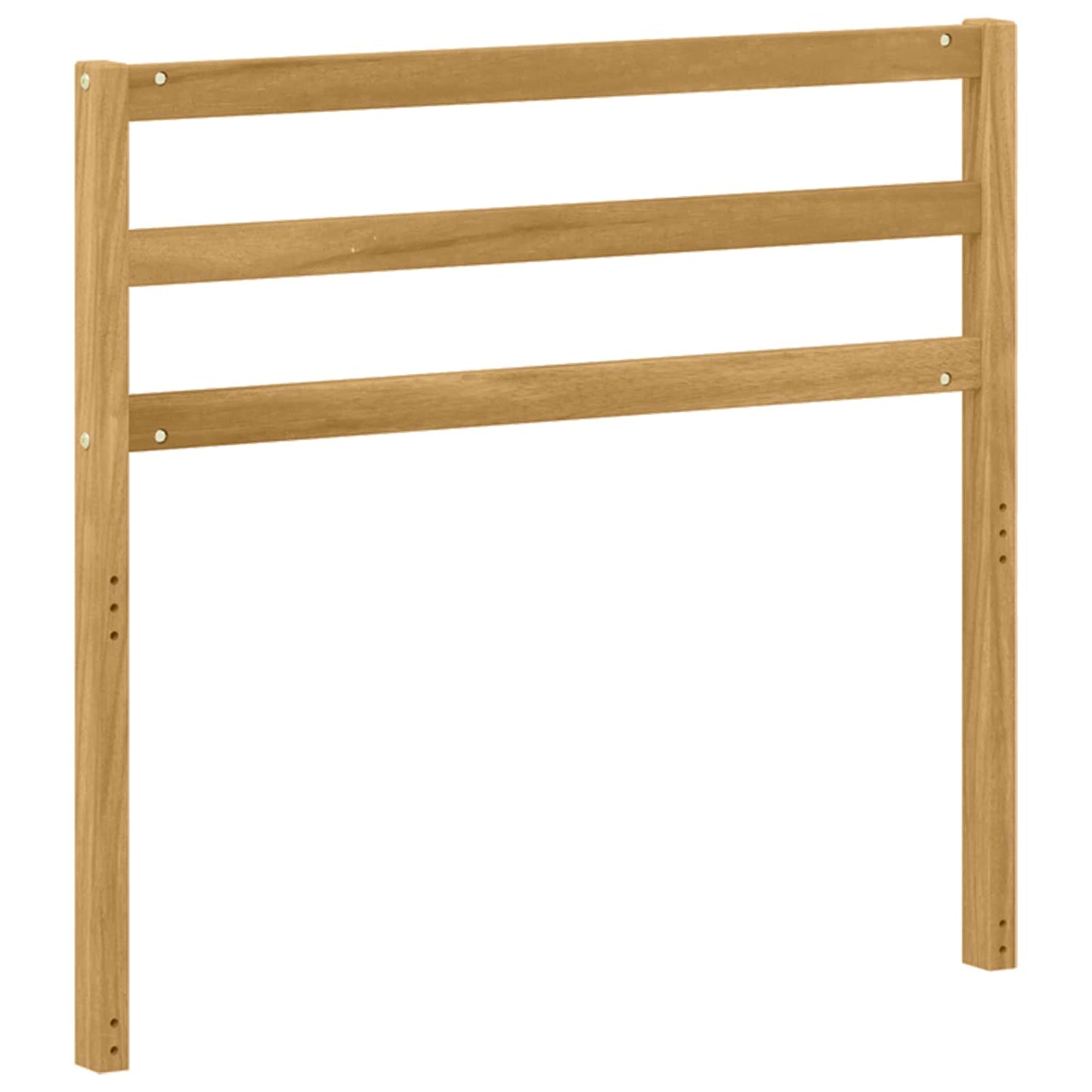 Armlene Modul 2 pcs Hvit 79 x 4 x 73 cm Solid akasietre