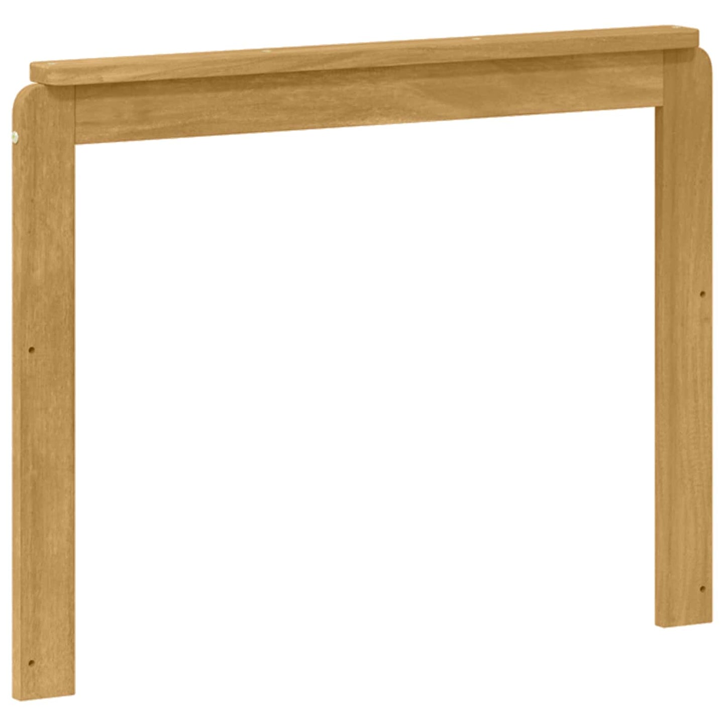 Armlene Modul 2 pcs Hvit 79 x 6 x 61 cm Solid akasietre