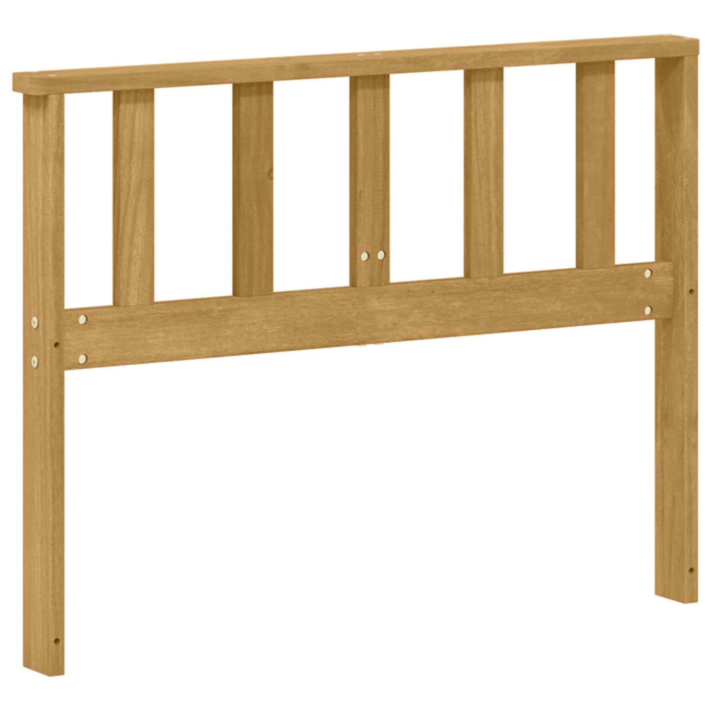 Armstøttemodul 2 pcs Hvit 80 x 6 x 61 cm Solid akasietre