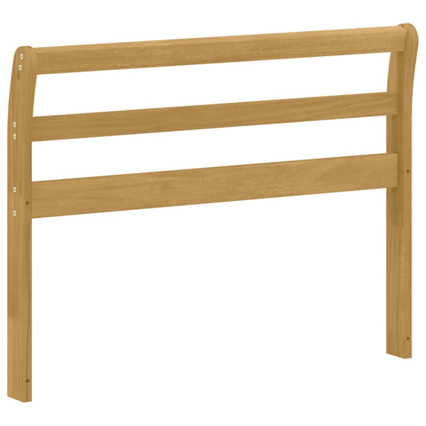 Armlene Modul 2 pcs Hvit 78,5 x 8,5 x 60 cm Solid akasietre
