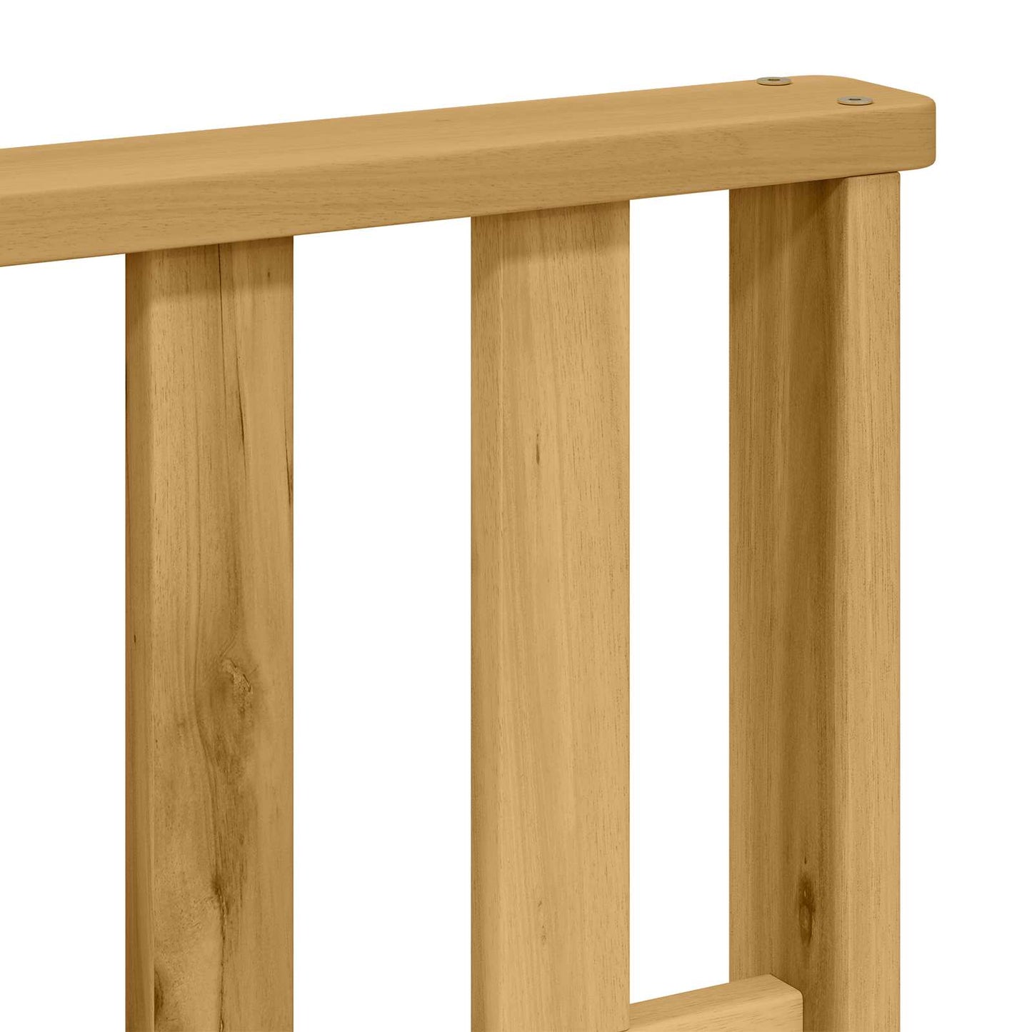 Armlene Modul 2 pcs Hvit 80 x 6 x 61 cm Solid akasietre