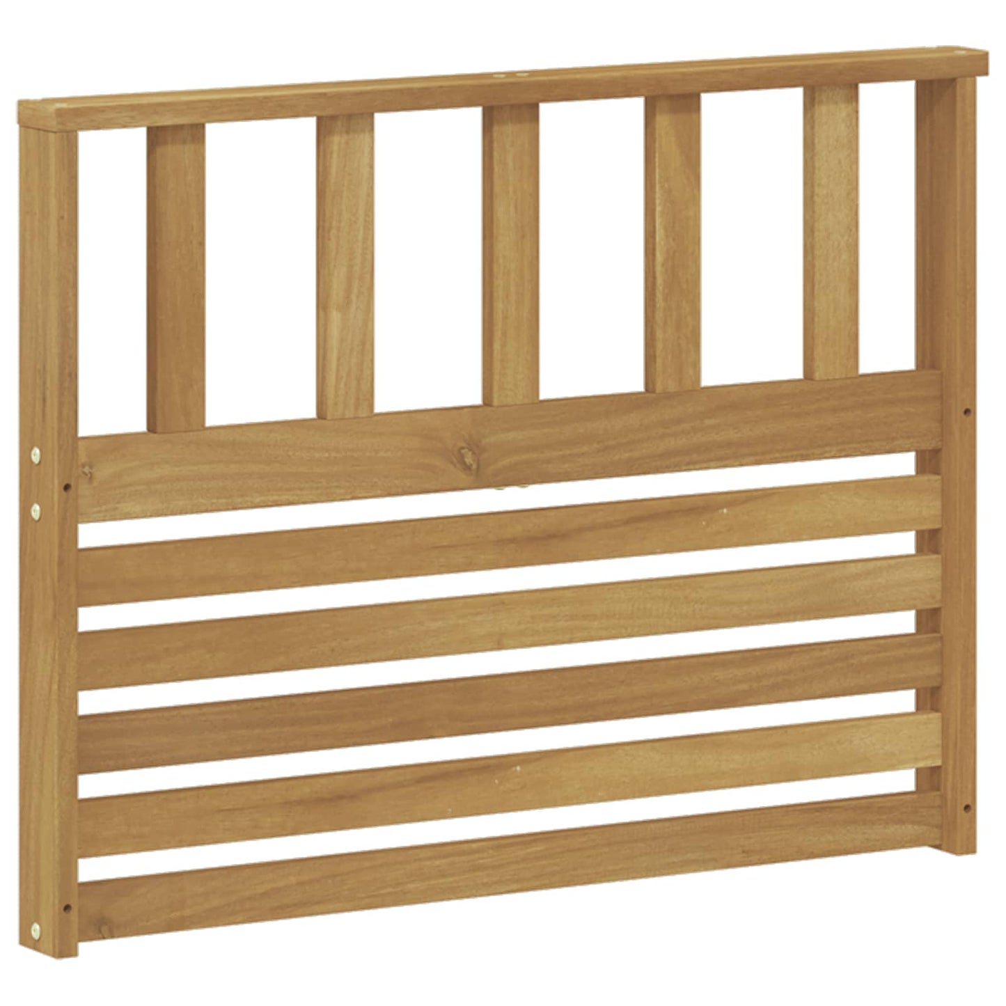 Armlene Modul 2 pcs Hvit 80 x 6 x 61 cm Solid akasietre