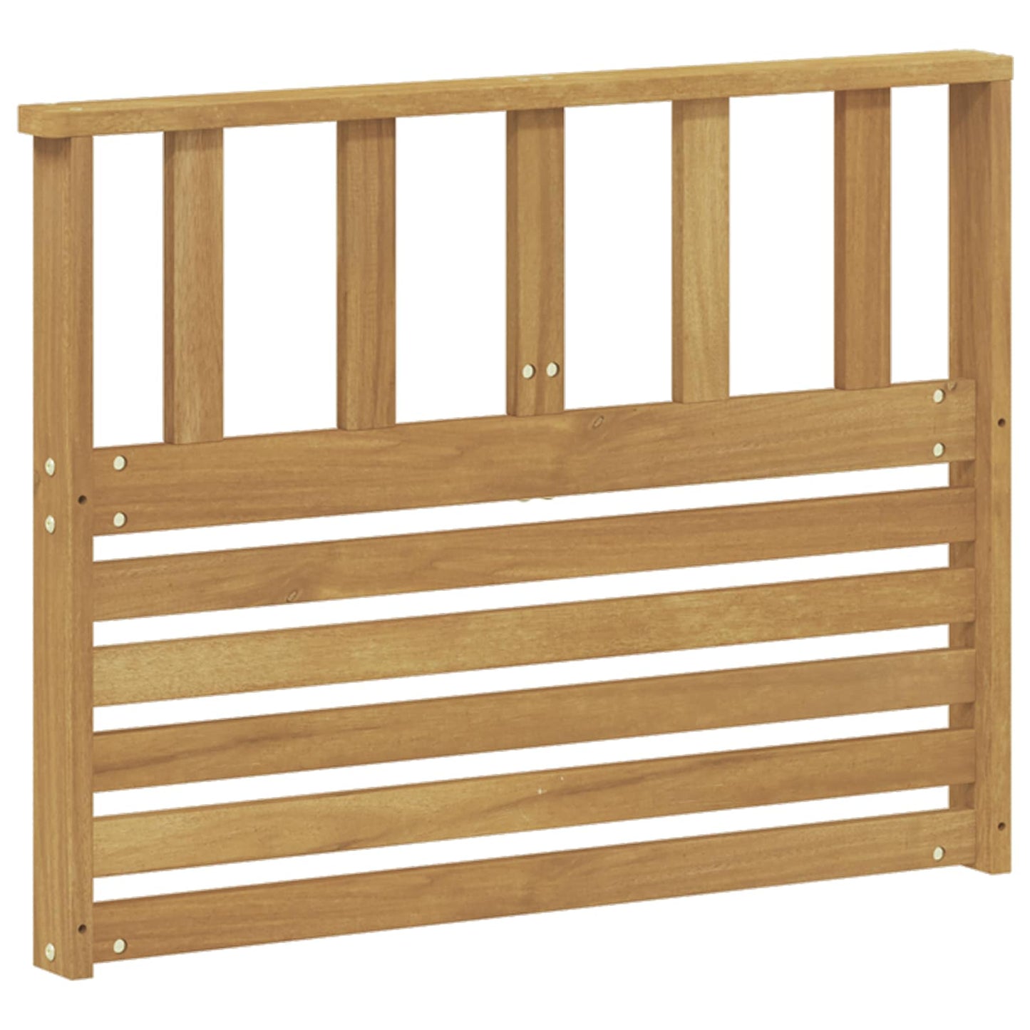 Armlene Modul 2 pcs Hvit 80 x 6 x 61 cm Solid akasietre