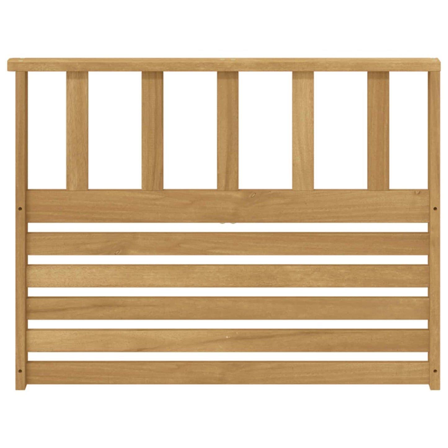 Armlene Modul 2 pcs Hvit 80 x 6 x 61 cm Solid akasietre