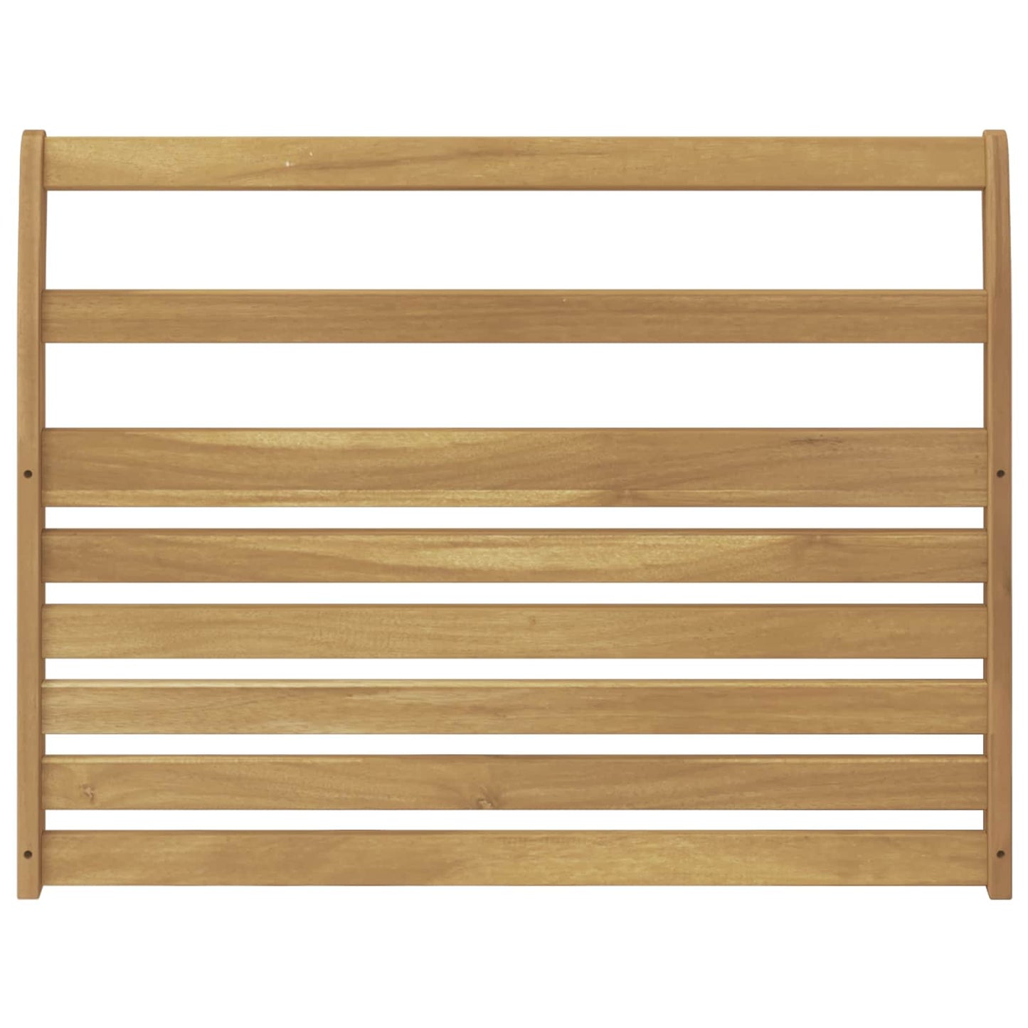 Armlene Modul 2 pcs Hvit 78,5 x 8,5 x 60 cm Solid akasietre