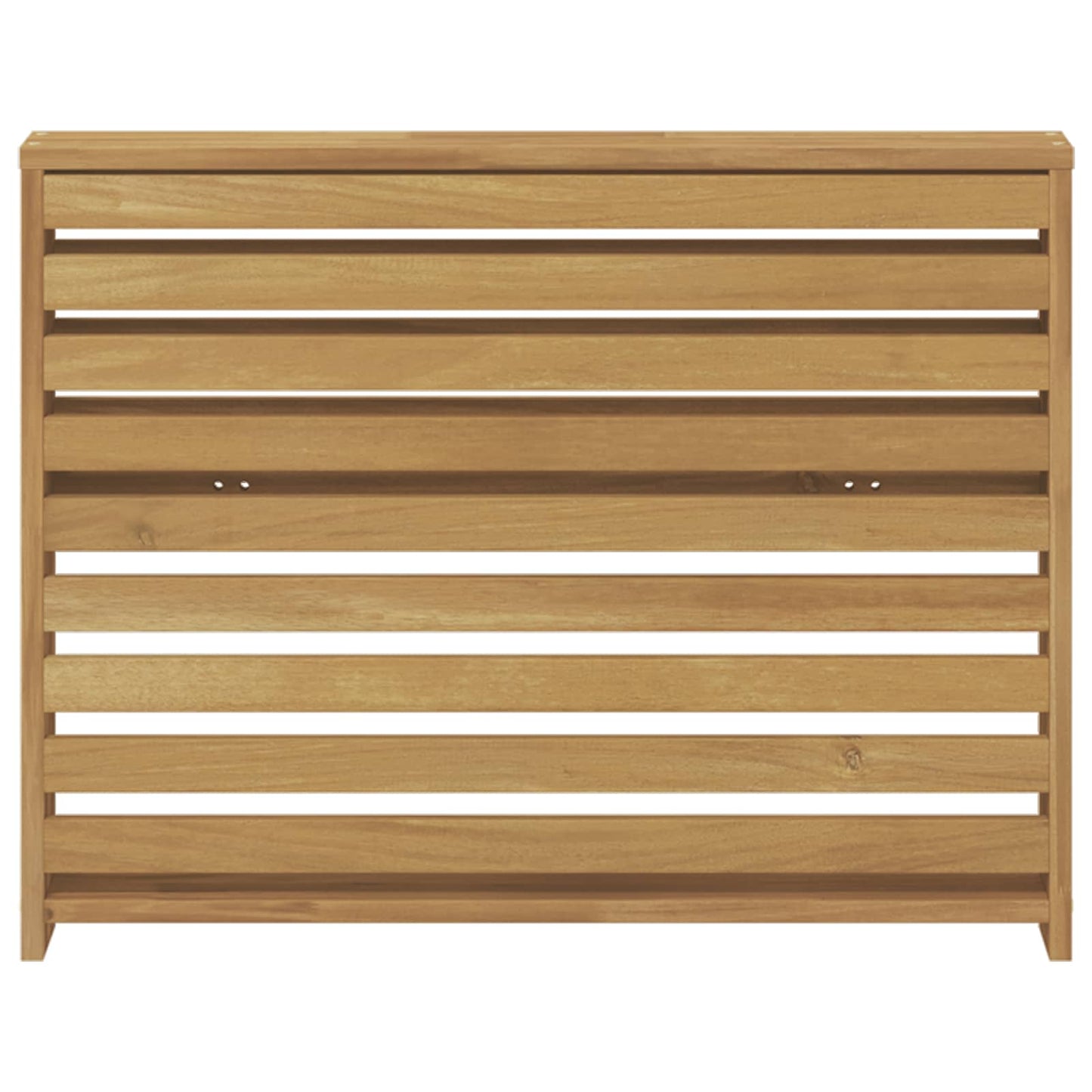 Armlene Modul 2 pcs Hvit 78,5 x 10 x 61 cm Solid akasietre