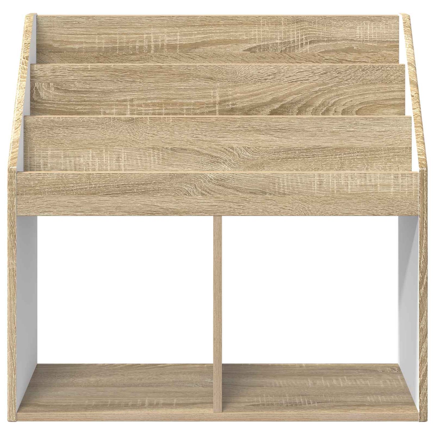 Barneskrivebokhylle med lagring Sonoma eik 72,5 x 29,5 x 69 cm