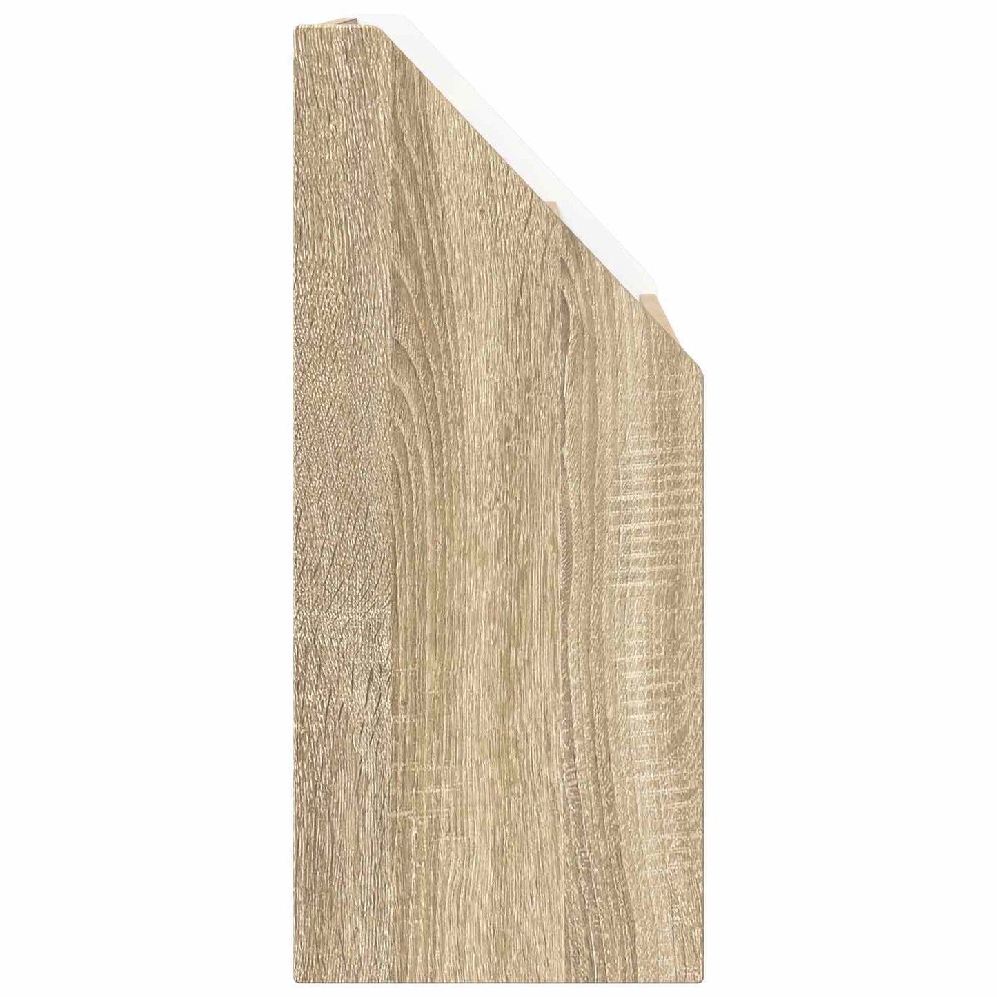 Barneskrivebokhylle med lagring Sonoma eik 72,5 x 29,5 x 69 cm
