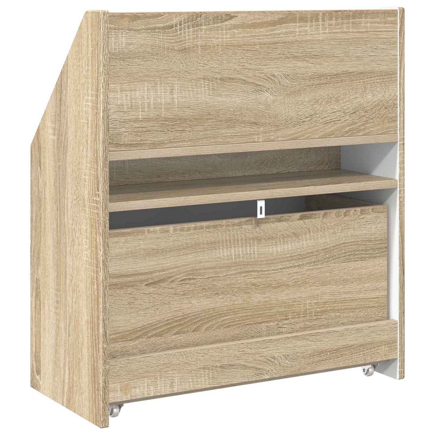 Barneskrivebokhylle Sonoma eik 60 x 29,5 x 69 cm Konstruert tre