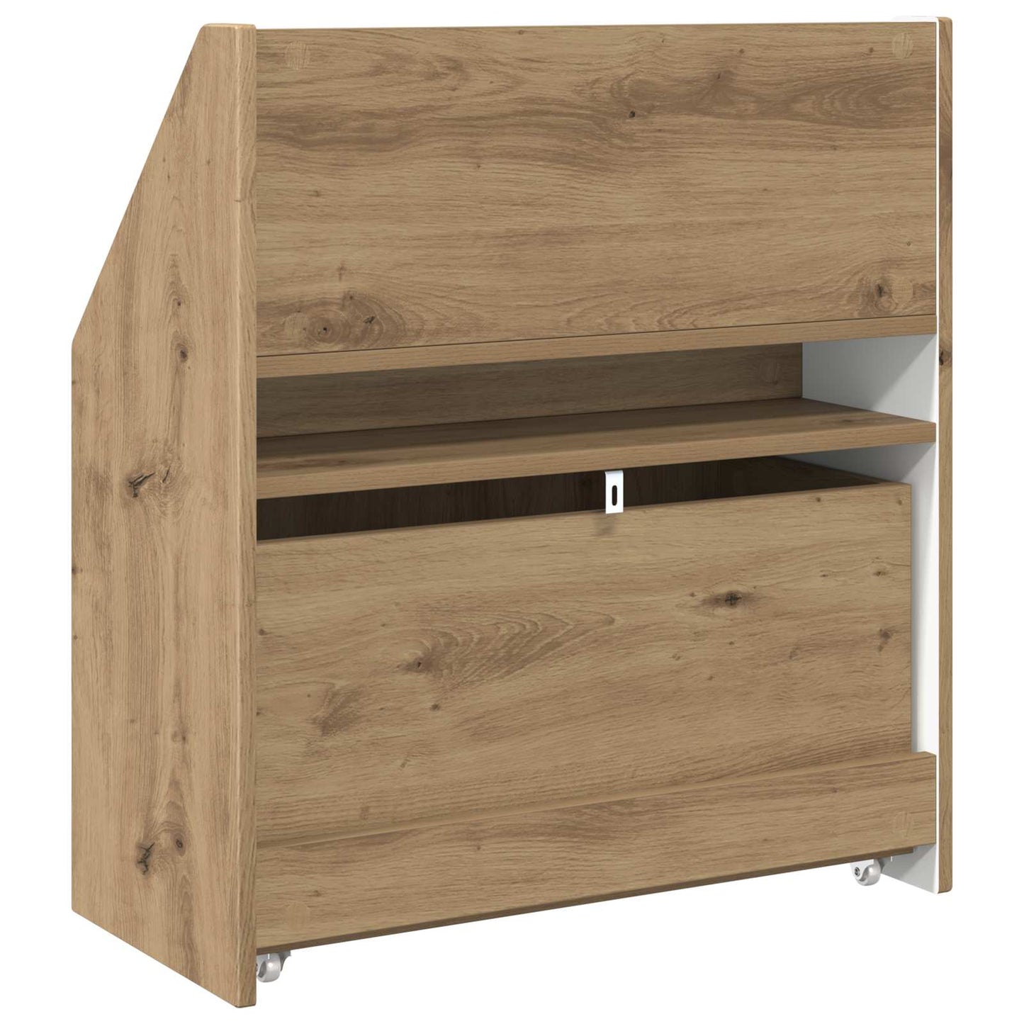 Barneskrivebokhylle med skuff Artisan Eik 60 x 29,5 x 69 cm