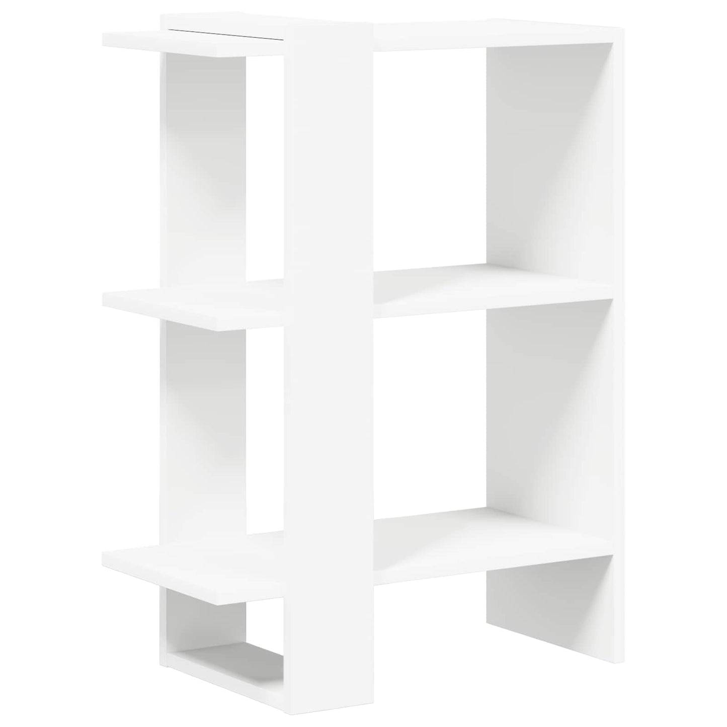 Bokhylle Hvit 52 x 25 x 71,5 cm Konstruert tre