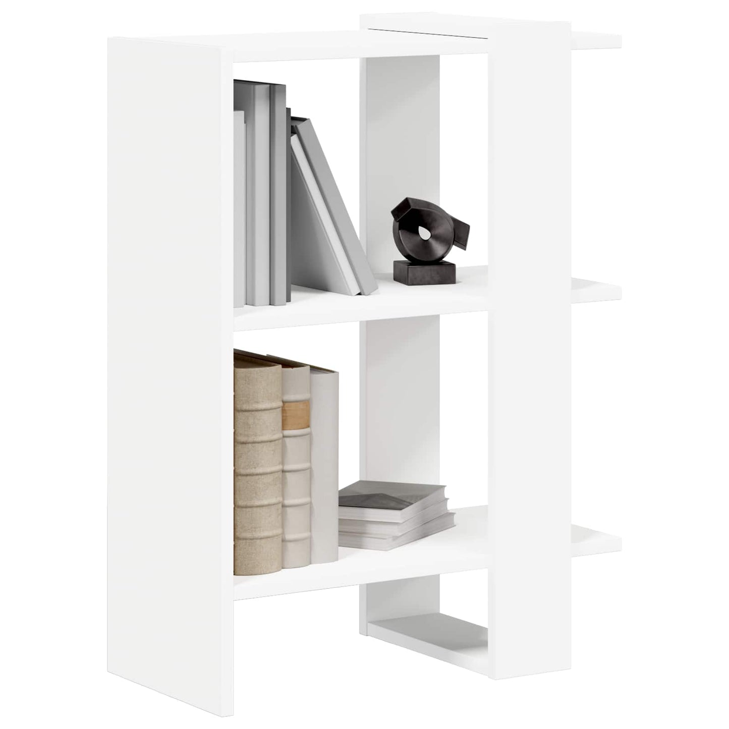Bokhylle Hvit 52 x 25 x 71,5 cm Konstruert tre