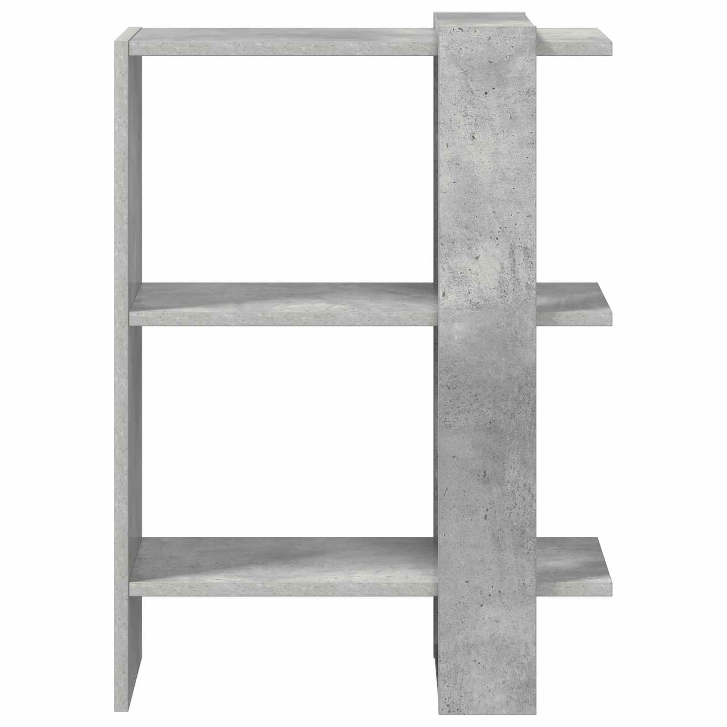 Bokhylle Betonggrå 52 x 25 x 71,5 cm Konstruert tre