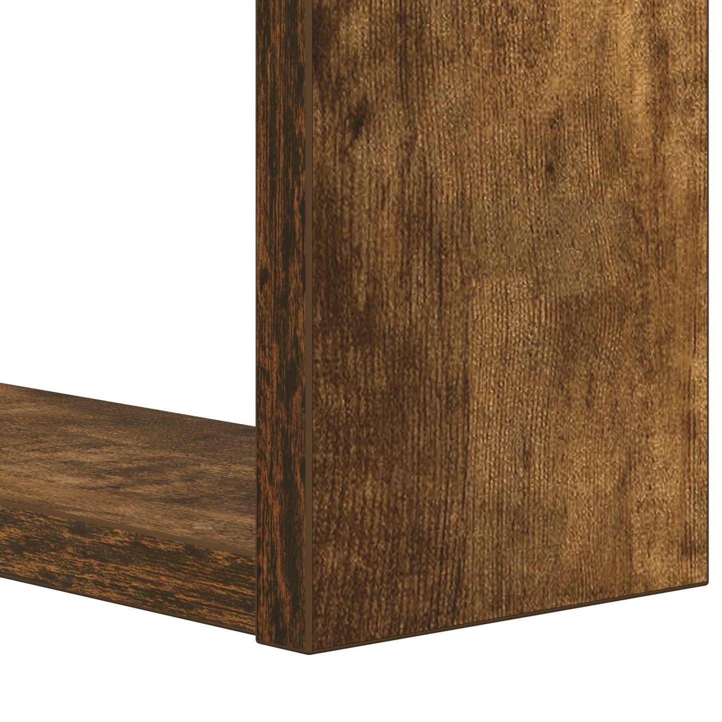 Bokhylle Røkt eik 52 x 25 x 71,5 cm Konstruert tre