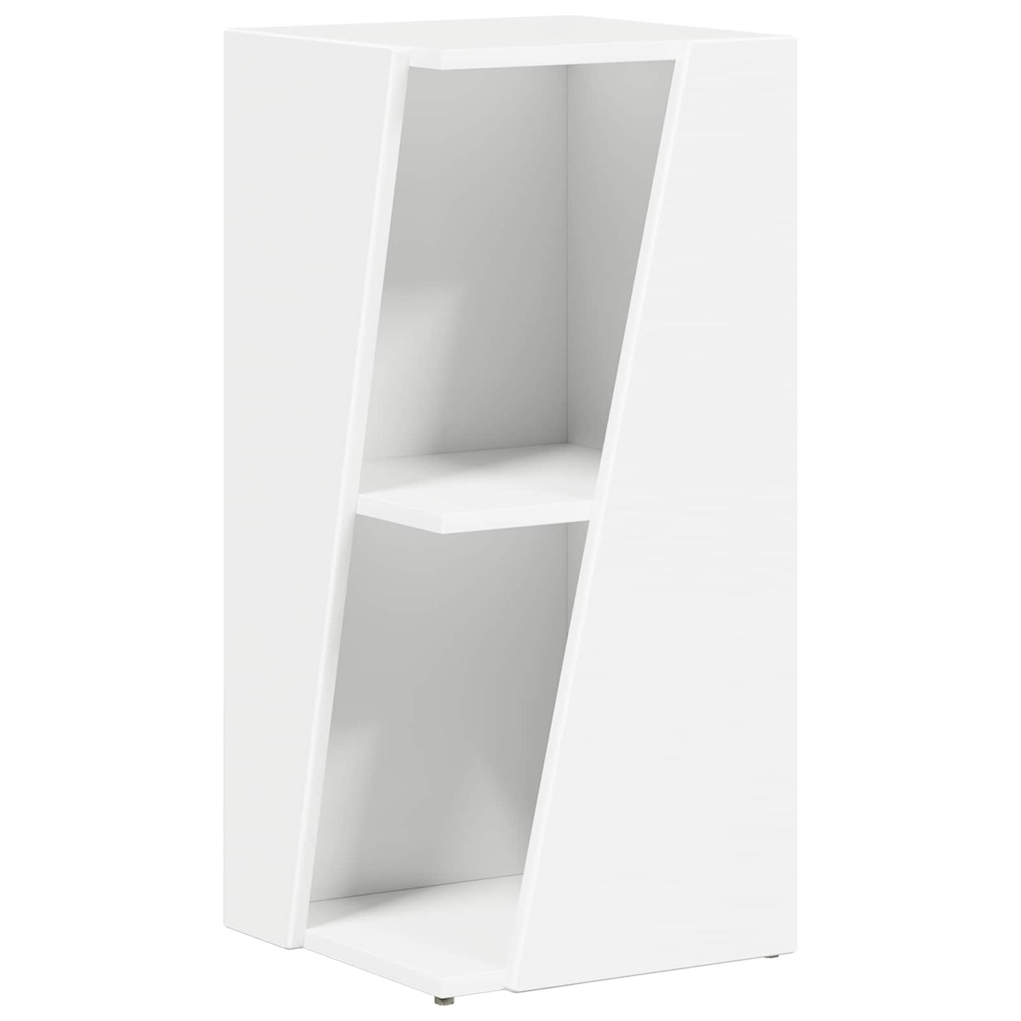 Sidehylle Hvit 33 x 32 x 70,5 cm Konstruert tre