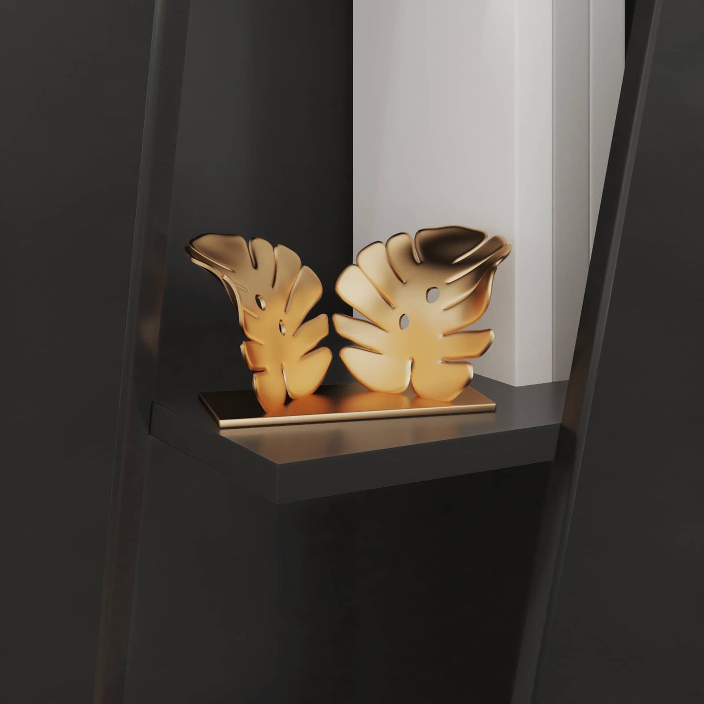 Sidehylle Svart 33 x 32 x 70,5 cm Konstruert tre